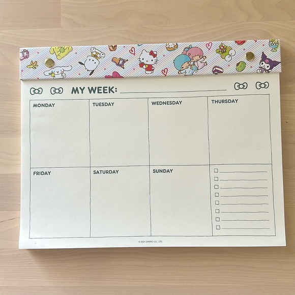 Weekly Desk Pad - Picture 2 of 3